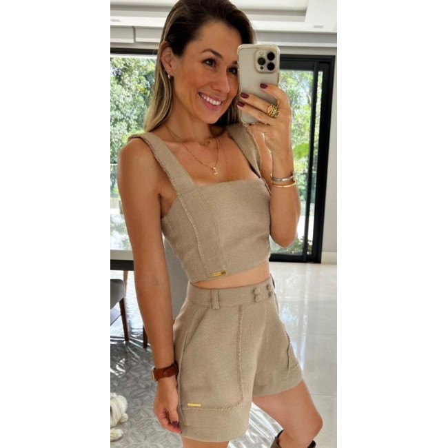 Shorts Tigrara Bolso Faca