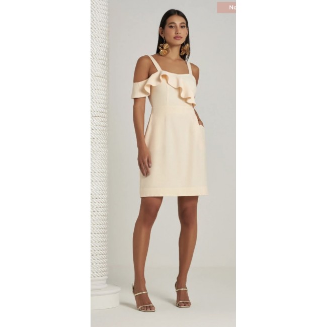 Vestido Alfaiataria Viscose Gatos e Atos.