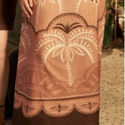 Vestido Plus Size Longo Estampado Em Viscose E Sarja Four Way|Lisamour 