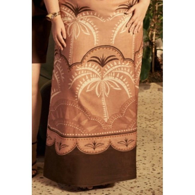 Vestido Plus Size Longo Estampado Em Viscose E Sarja Four Way|Lisamour Vestido Plus Size Longo Estampado Em Viscose E Sarja Four Way|Lisamour