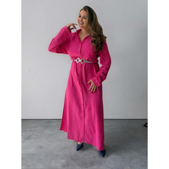 Chemise longa com abertura lateral | Tigrara